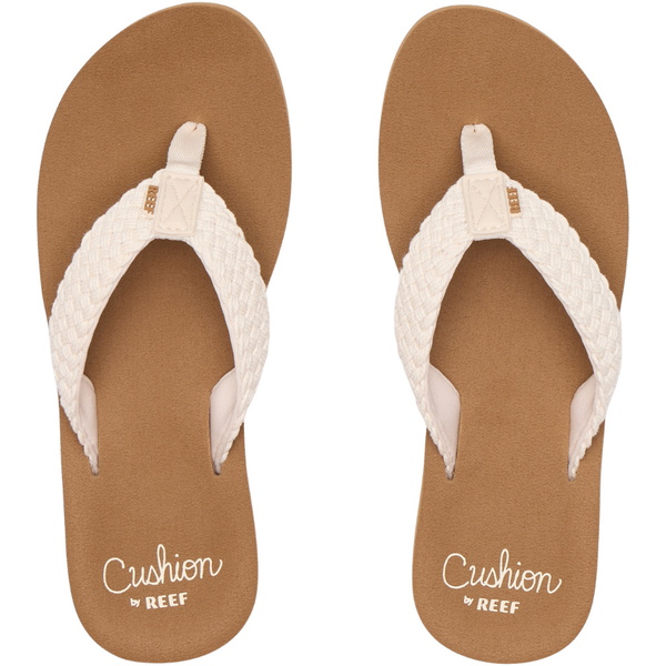 2026 Reef Womens Baja Maria Flip Flops CJ7338 - Brown / Vintage